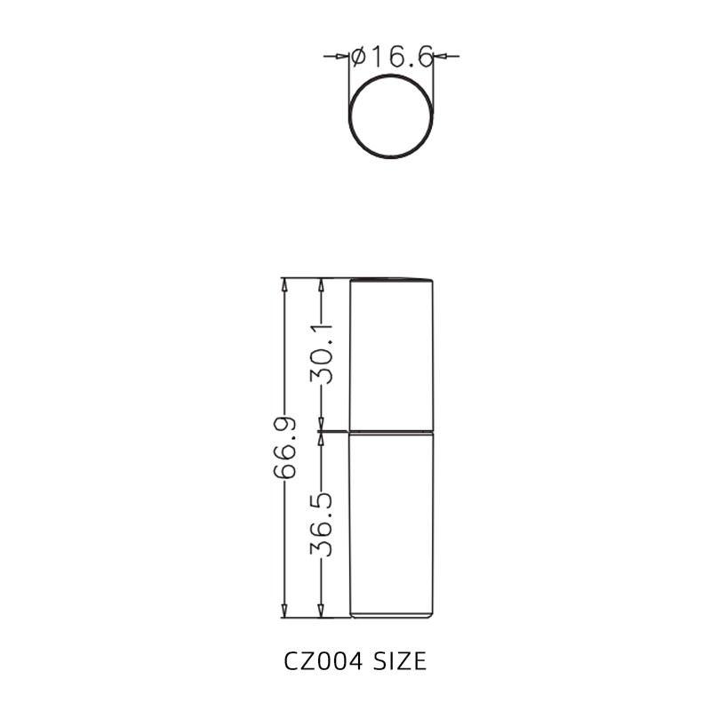 CZ004 迷你唇釉管容器