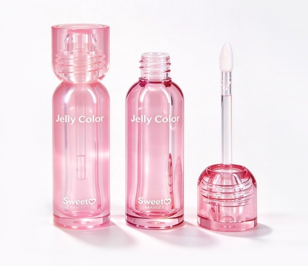 CZ068-2 CUSTOM-SHAPED LIP GLOSS TUBE MADE OF PETG